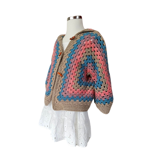 Bonnie Kids Hexagon Cardigan