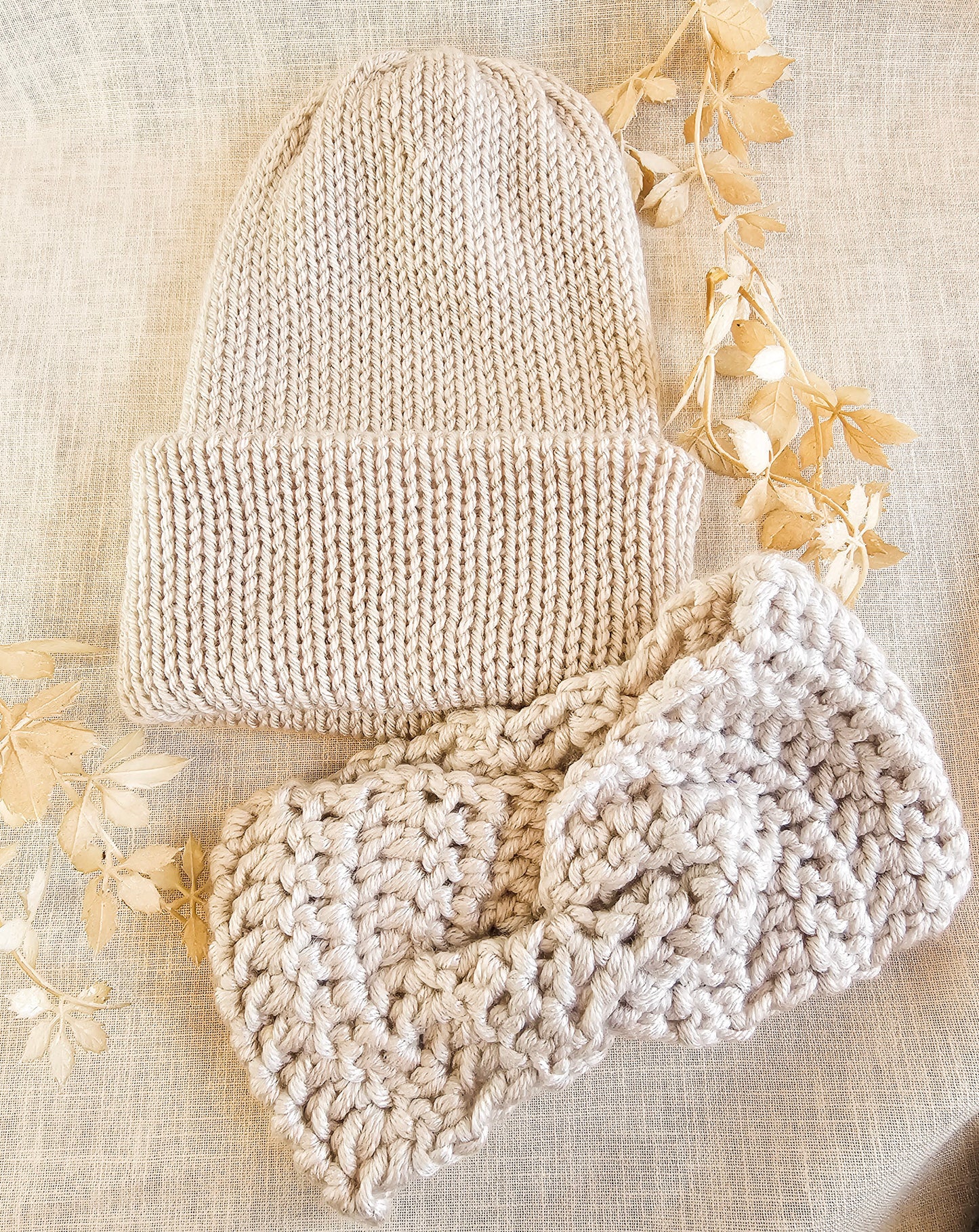 James Beanie + Crochet Headband Bundle