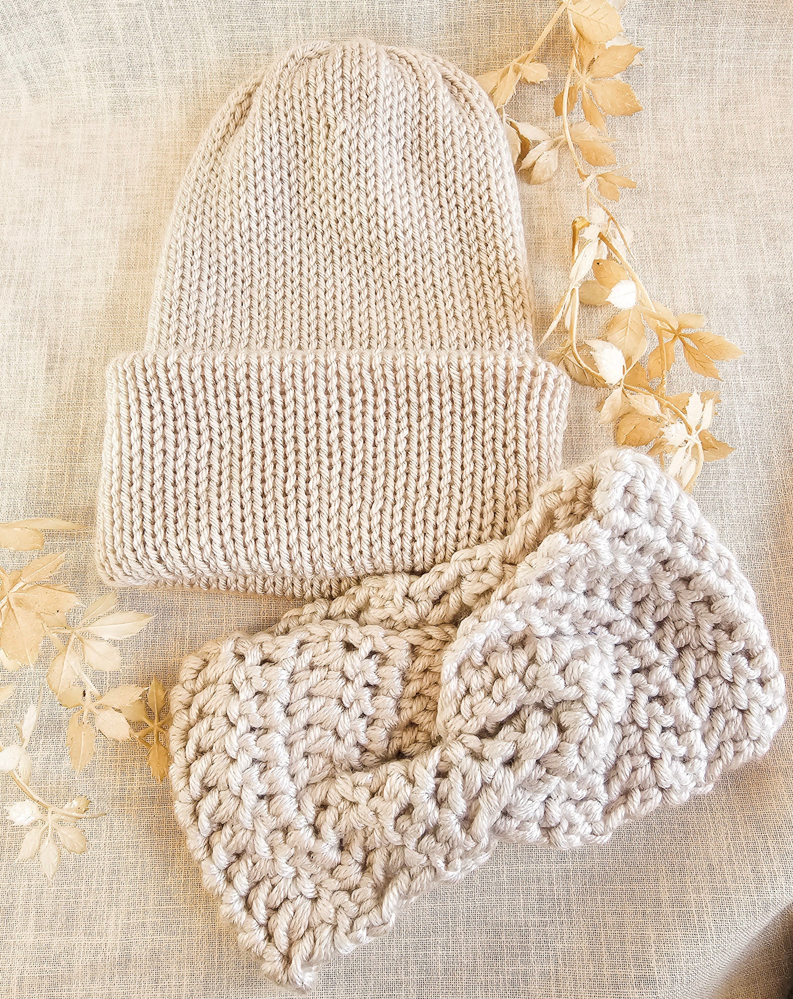 James Beanie + Crochet Headband Bundle