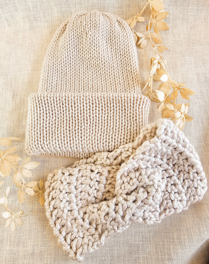James Beanie + Crochet Headband Bundle
