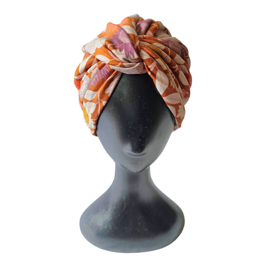 Ember Knotted Turban