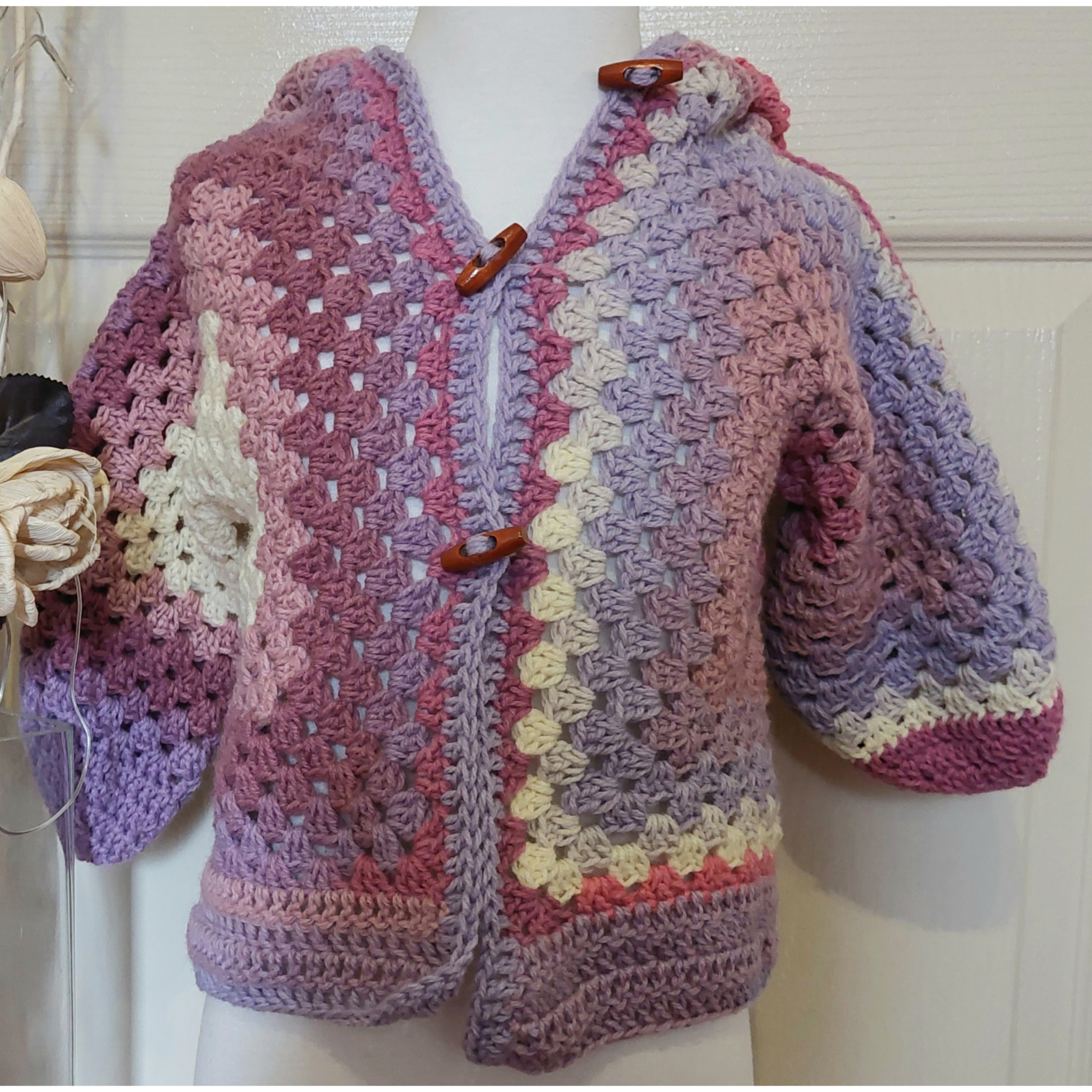 Thelma Kids Hexagon Cardigan