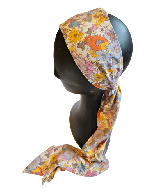 Flower Power Head Scarf