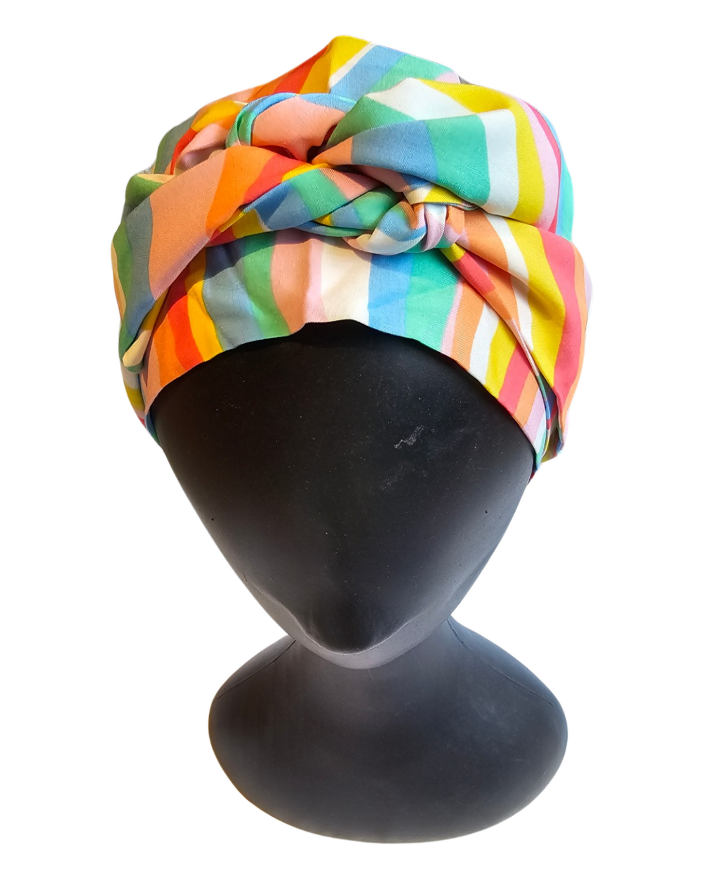 Rainbow Swirl Head Scarf