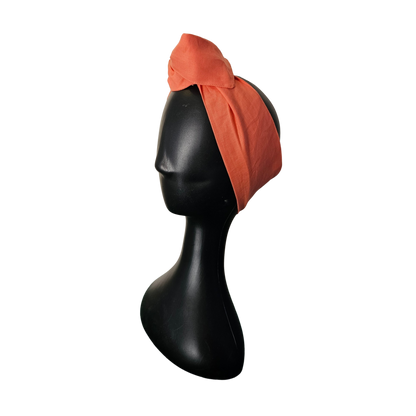 Wire Headband - Apricot Side View