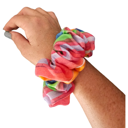 Scrunchie - Colourful Wrist View