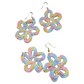 Pastel Daisy Crochet Earring