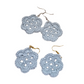 Clementine Blue Crochet Earring