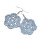 Earrings - Blue Silver Fittings