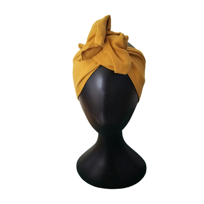 Wire Headband - Yellow Front View