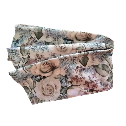 Wire Headband - Antique Floral Flat View