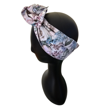 Wire Headband - Antique Floral Side View