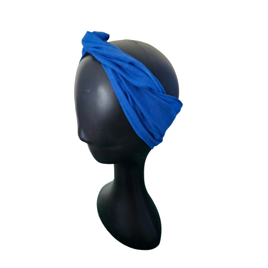 Wire Headband - Blue Side View