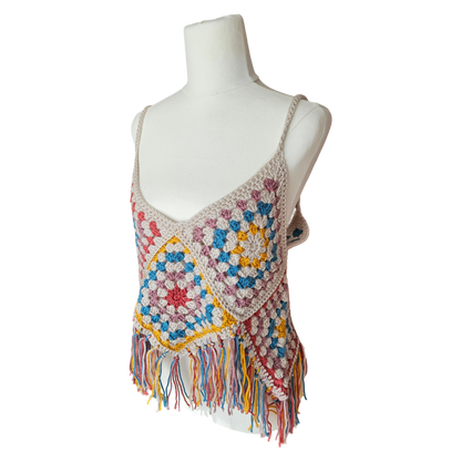 Zella Boho Crochet Top