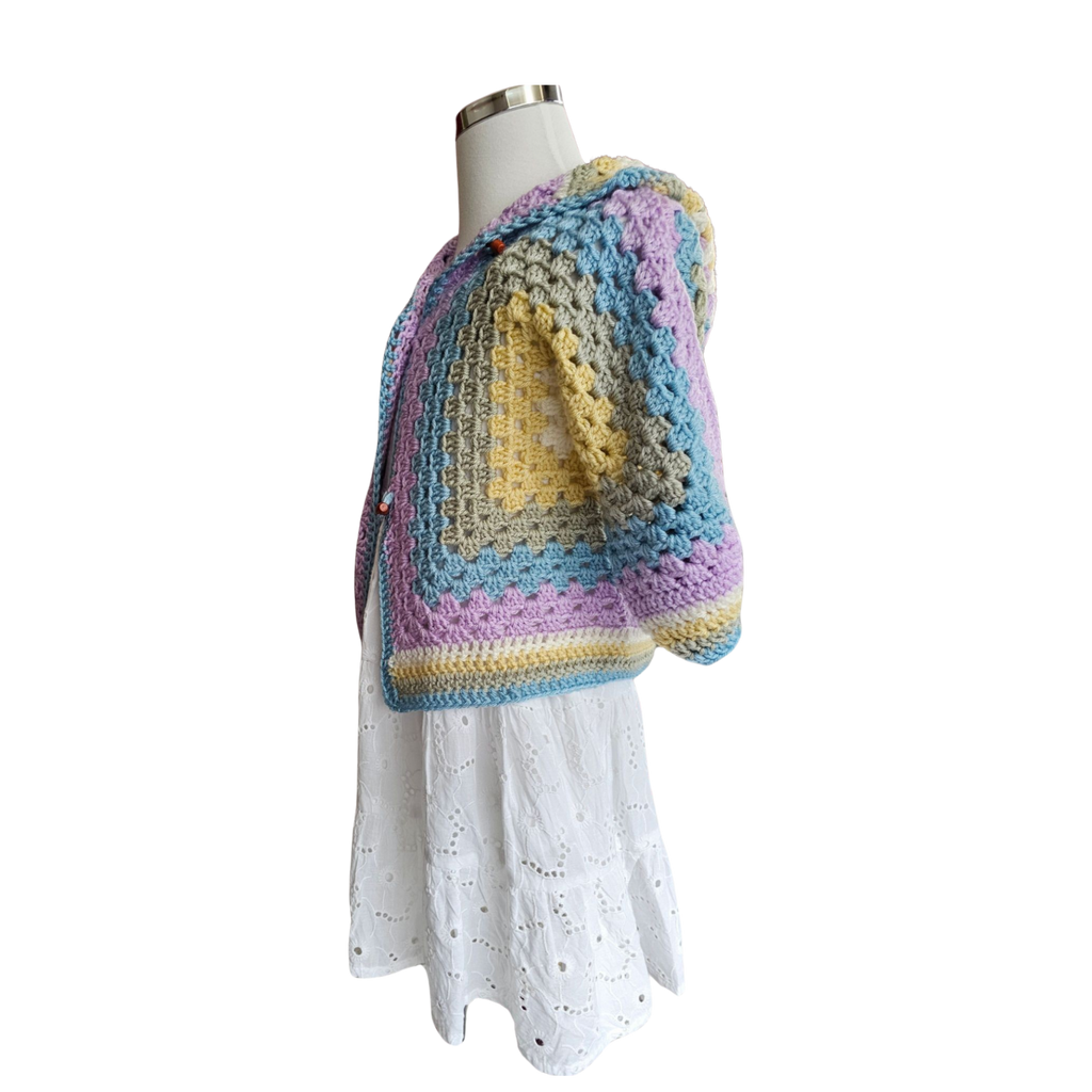 Constance Kids Hexagon Cardigan