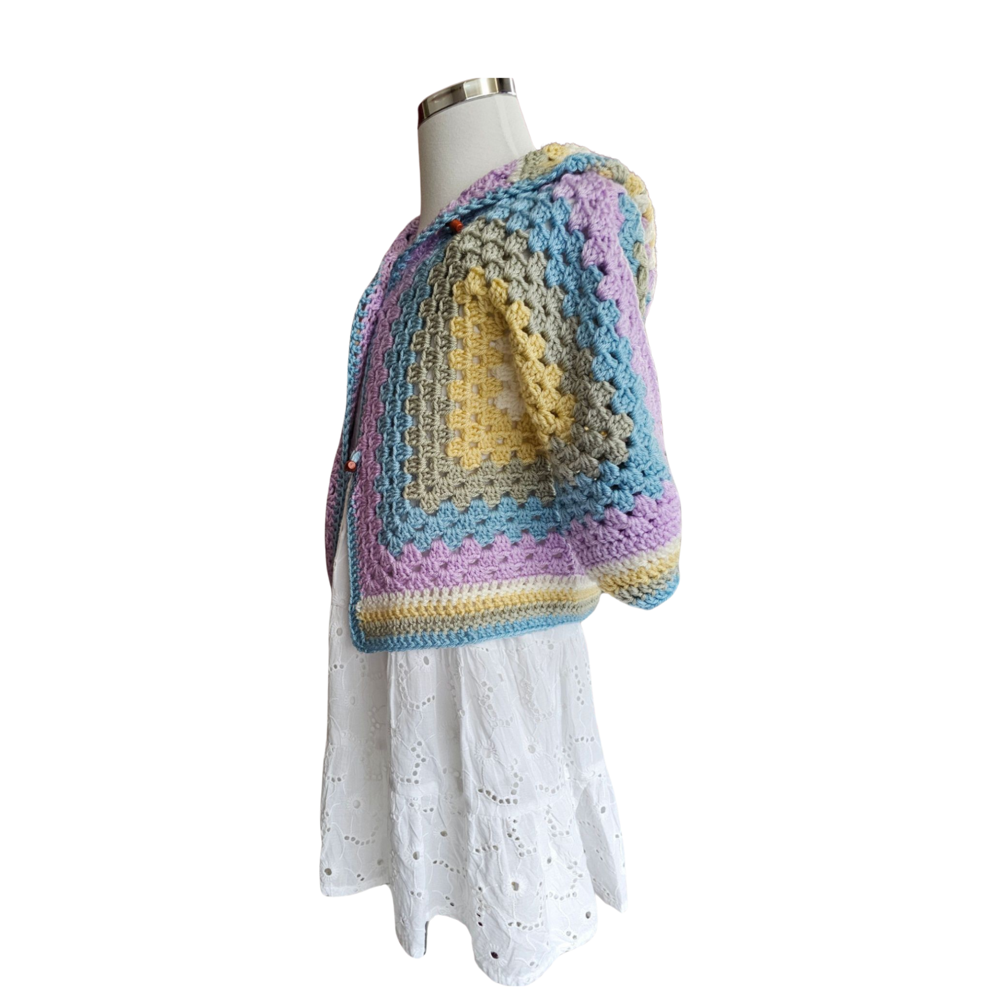 Constance Kids Hexagon Cardigan