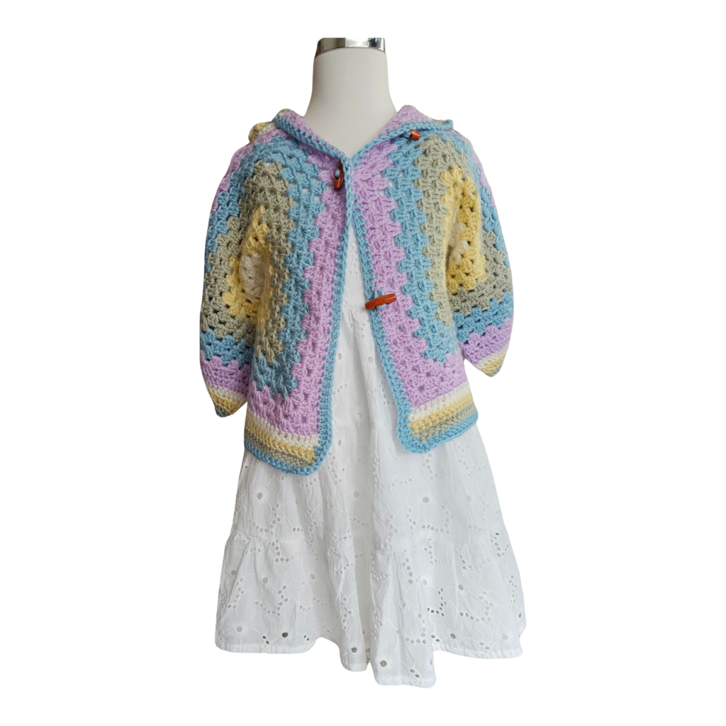 Constance Kids Hexagon Cardigan