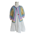 Constance Kids Hexagon Cardigan