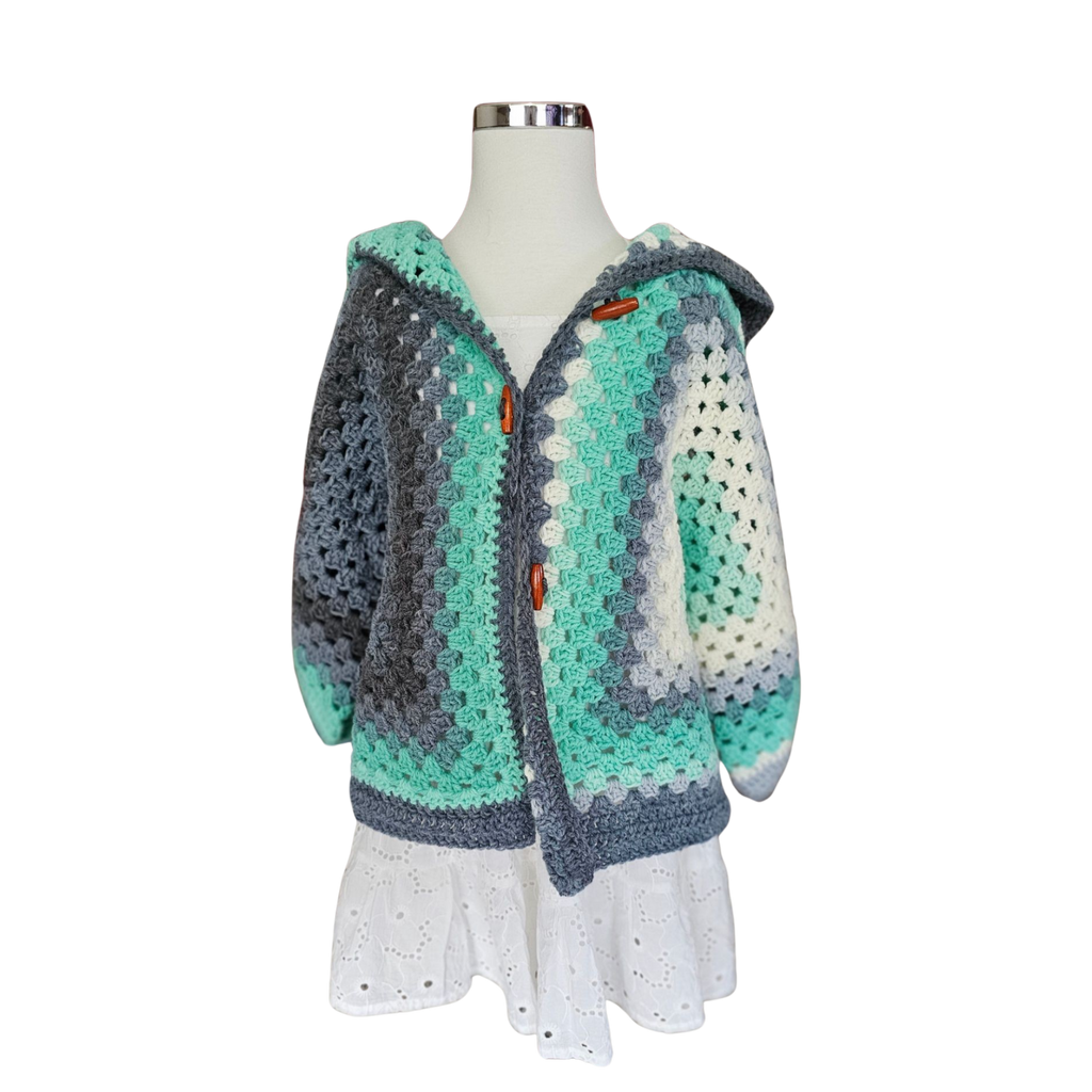 Prudence Kids Hexagon Cardigan