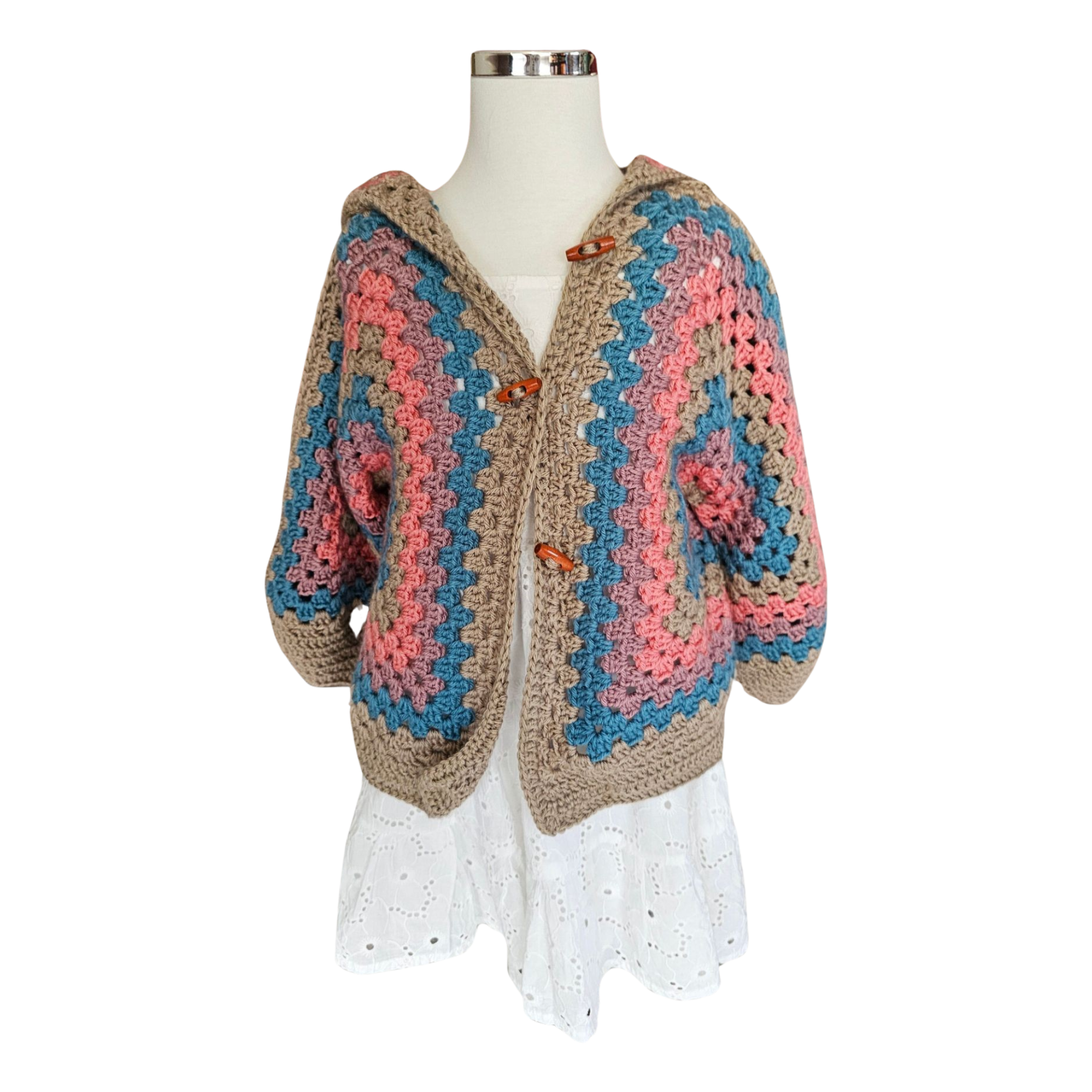 Bonnie Kids Hexagon Cardigan