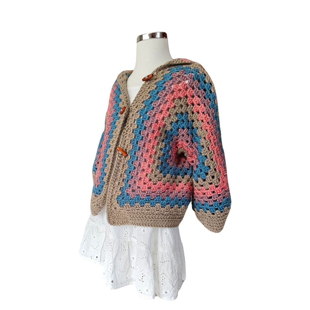 Bonnie Kids Hexagon Cardigan