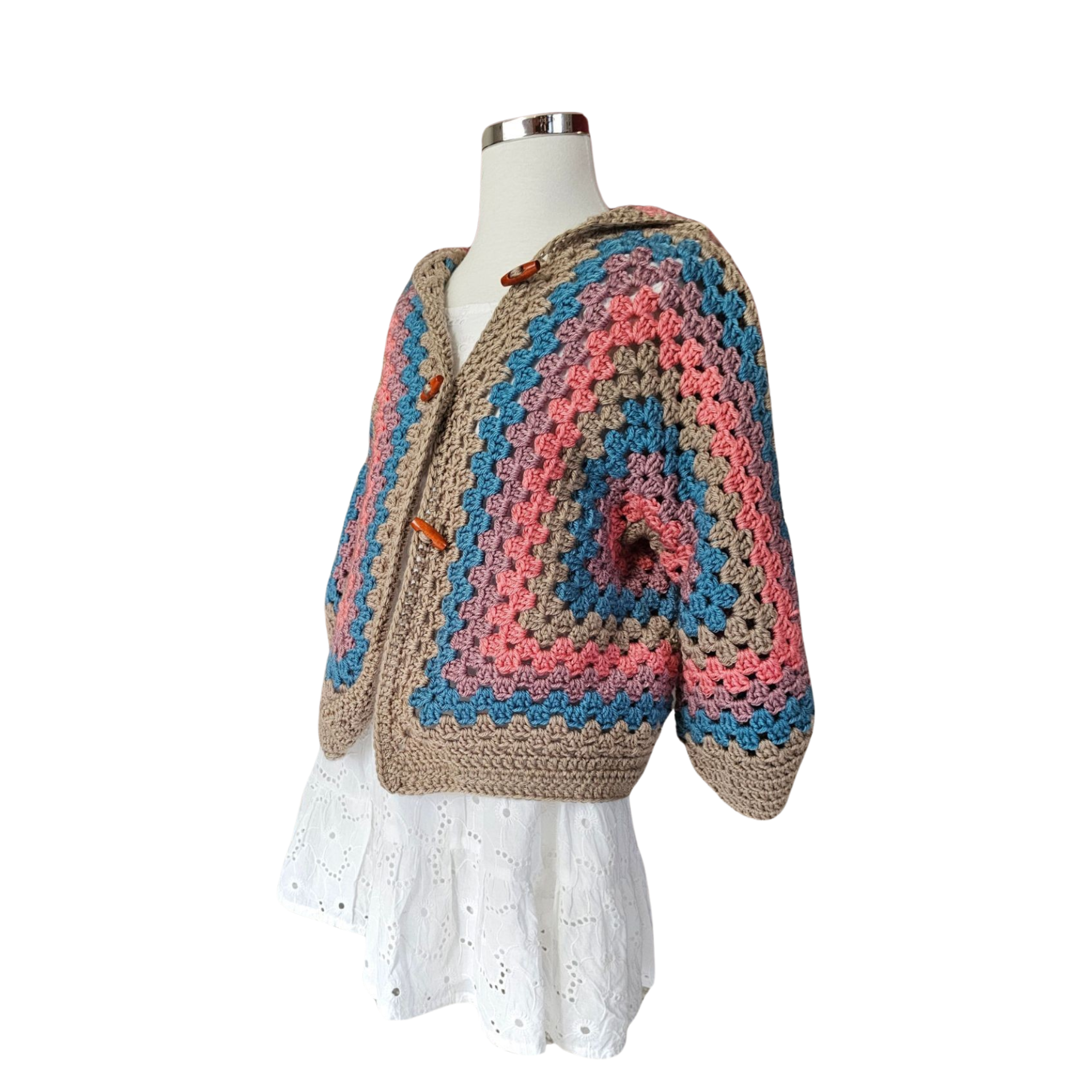 Bonnie Kids Hexagon Cardigan