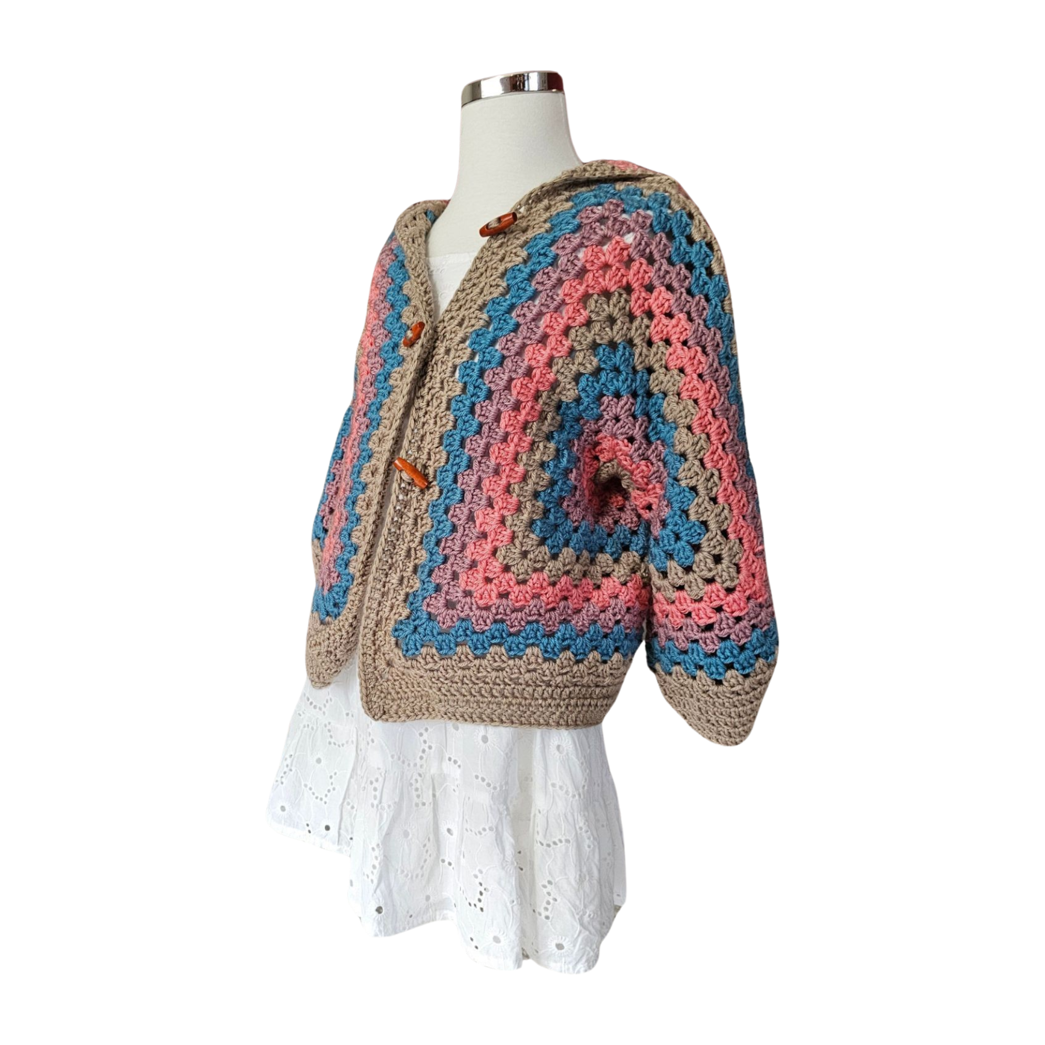 Bonnie Kids Hexagon Cardigan