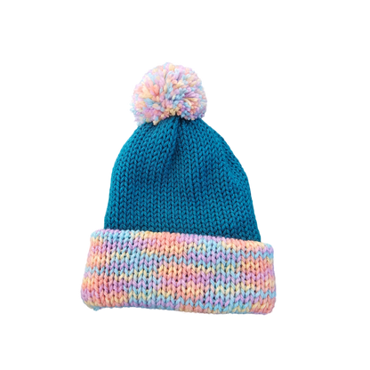 Hudson Stripe Knitted Beanie