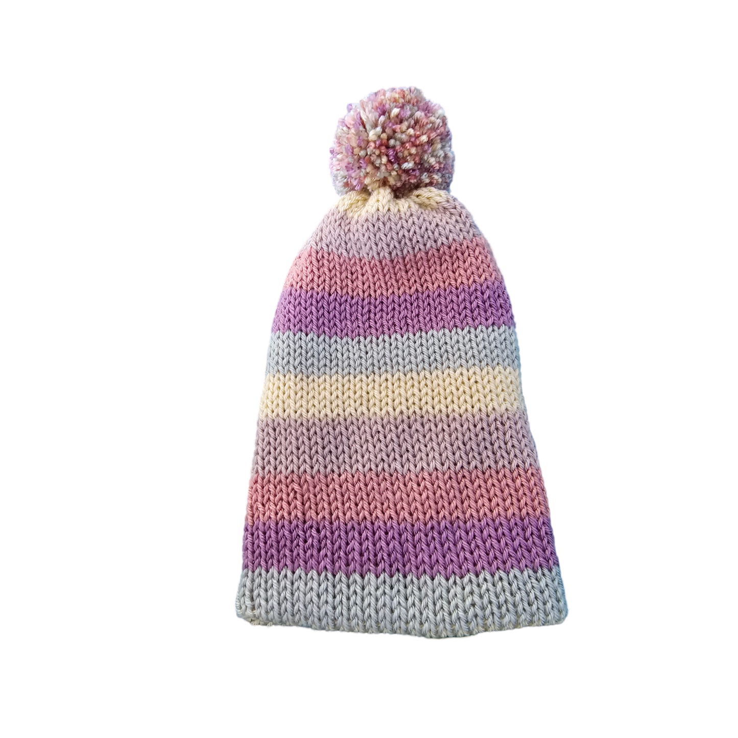 Mira Stripe Knitted Beanie