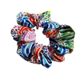 Scrunchie - Rainbow Pattern Front View