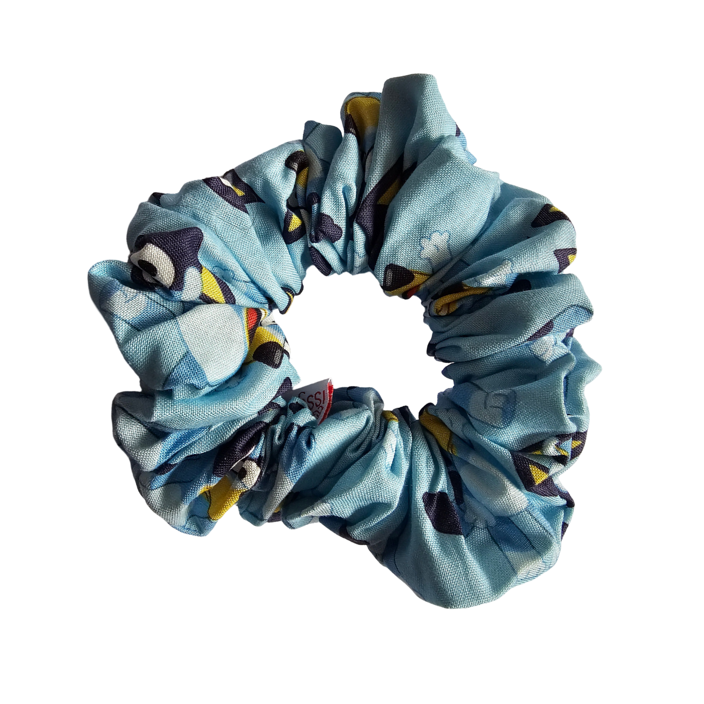 Blue Sky Scrunchie