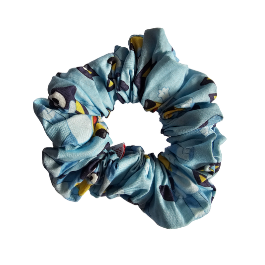 Blue Sky Scrunchie