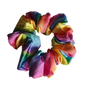 Scrunchie - Rainbow front view