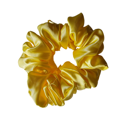 Scrunchie - Yellow Front View