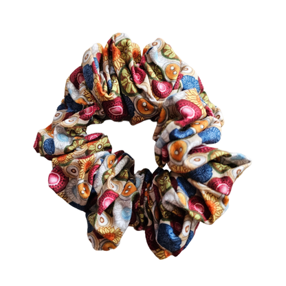 Button Scrunchie