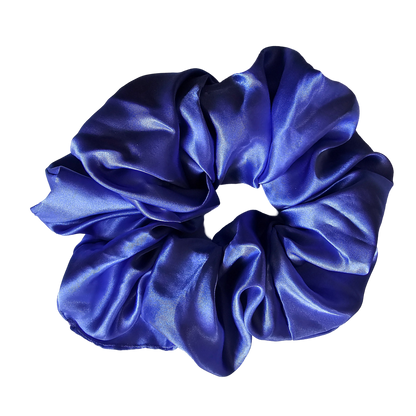 hair scrunchies - Purple front