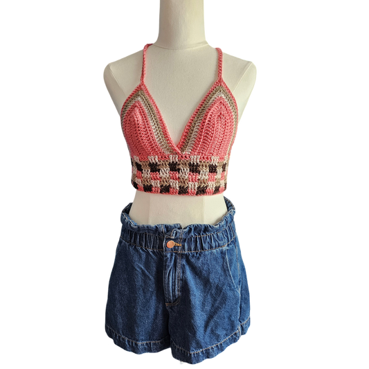 Minnie Crochet Top