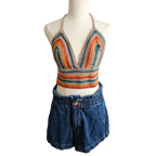 Katherina Crochet Top