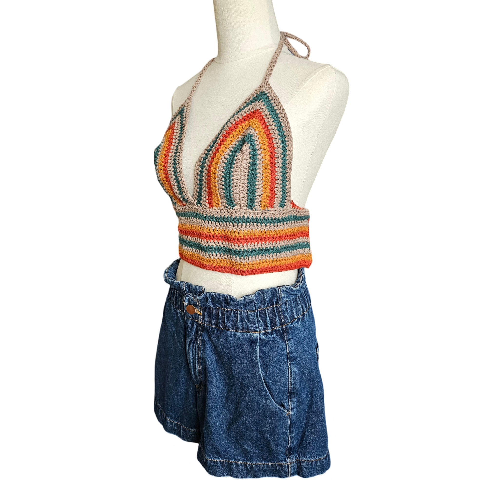 Katherina Crochet Top