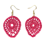 Tempest Crochet Earring - Red