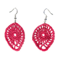 Tempest Crochet Earring - Red