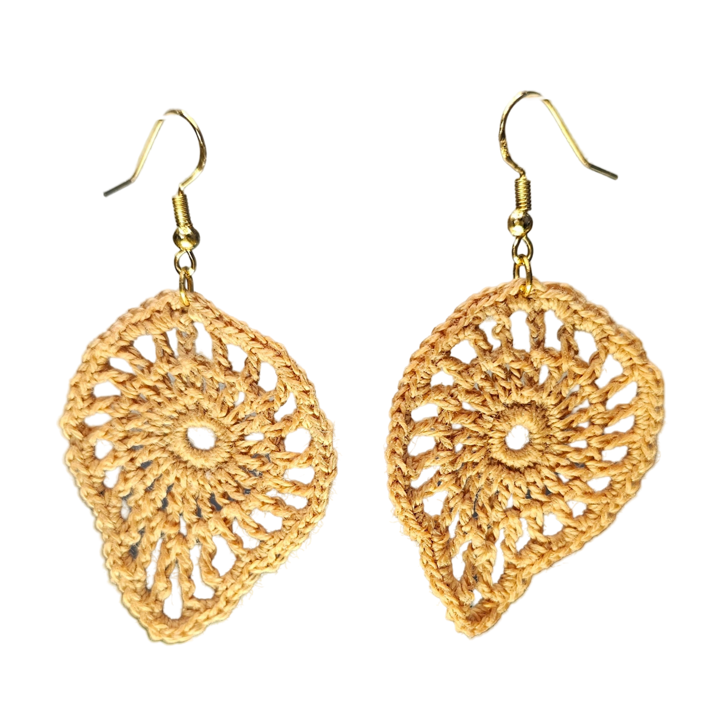 Tempest Crochet Earring - Beige