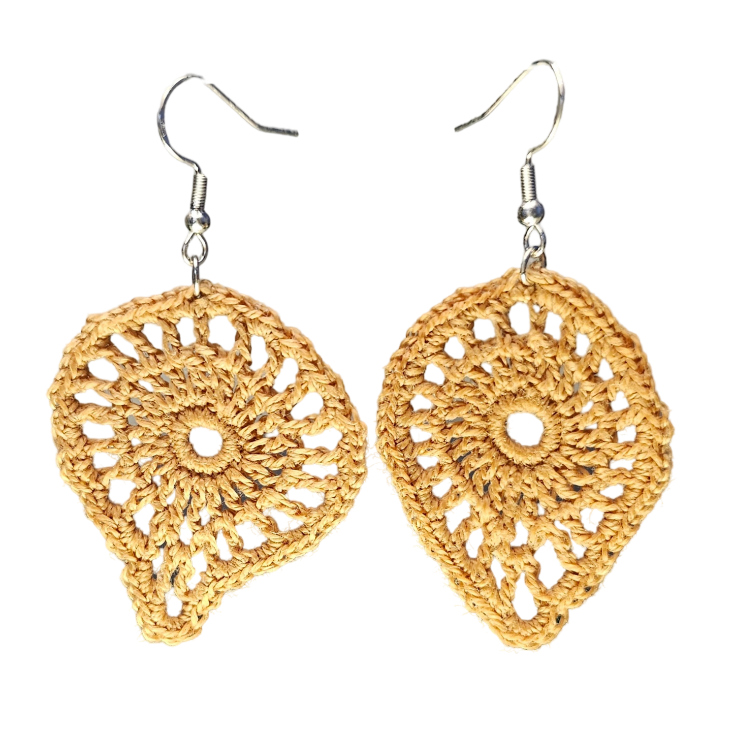 Tempest Crochet Earring - Beige