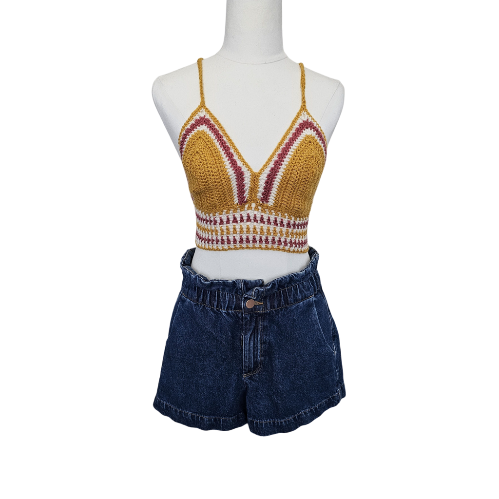 Lila Crochet Top