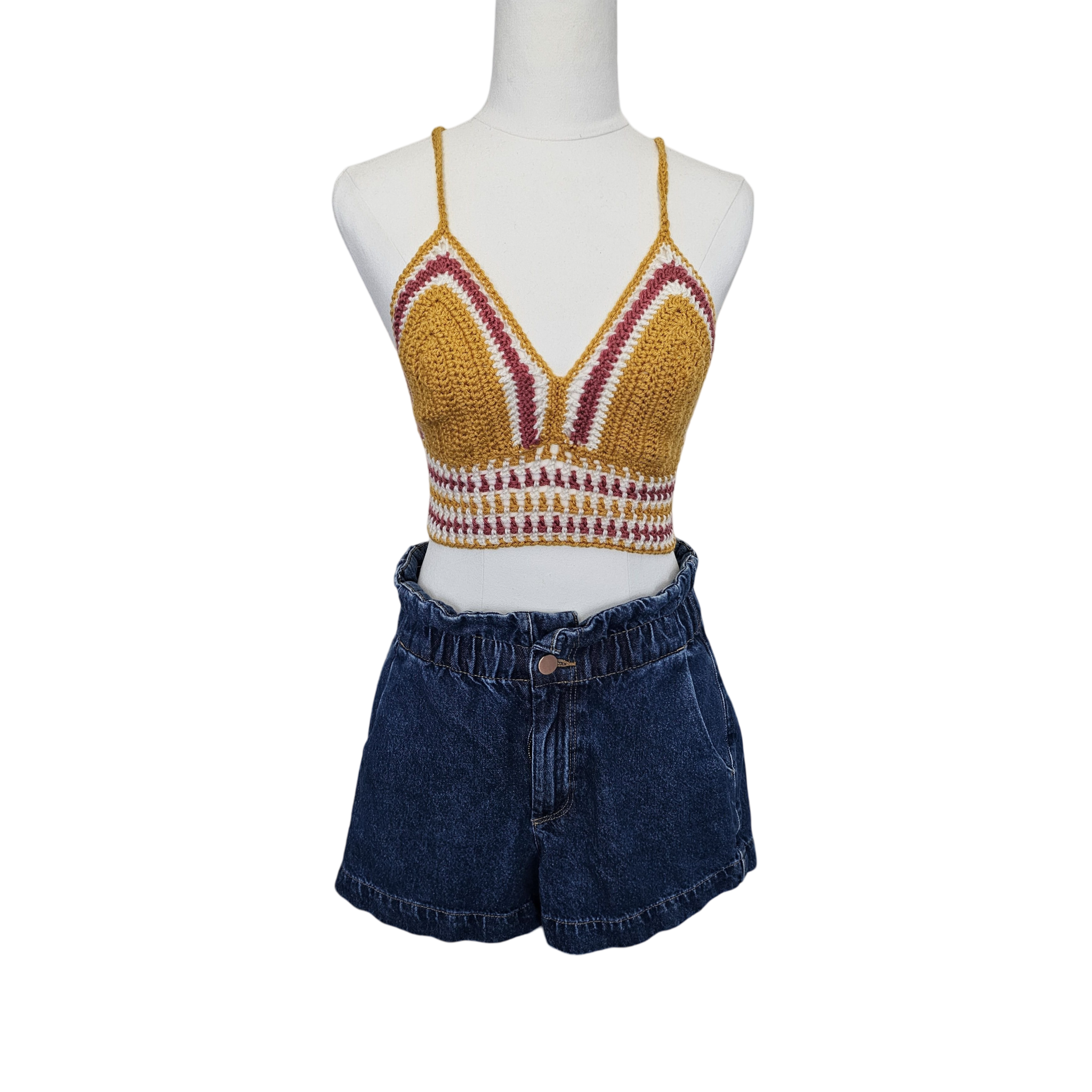 Lila Crochet Top