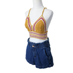 Lila Crochet Top
