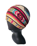 side view of mannequin wearing a basic stretch headband