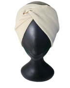 Top View of girls knotted headband on mannequin