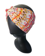 Side View of girls stretch headband on mannequin