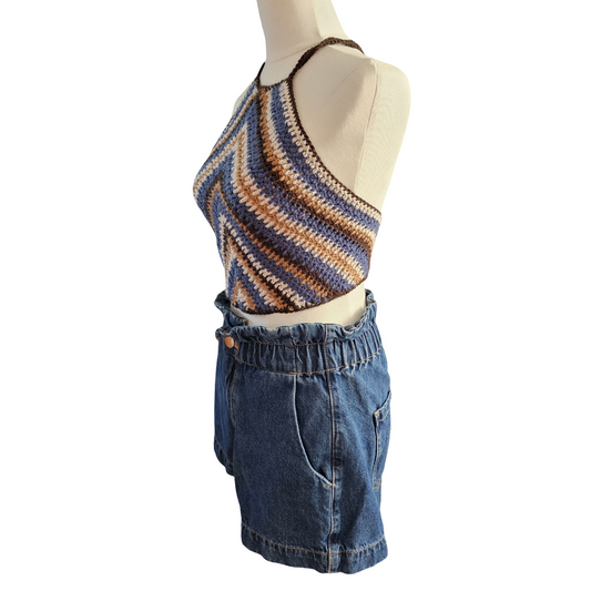 James Crochet Top